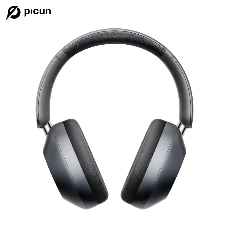 Picun F6 Over-Ear Wireless Headphones - Hybrid ANC, ENC Mic, Transparency Mode, Hi-Res Audio, Deep Bass, Foldable Multi-Device Bluetooth, Electronic Tech Gadgets for Travel, Gaming (Iphone/Android Compatible)