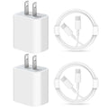 USB C Charger with 6FT Cable Compatible for Iphone 17/17 Air/17 Pro/17 Pro Max/16/16 Pro/16E/16Plus/16Pro/16 Pro Max/ 15/Iphone 15 Pro/Iphone 15 Pro Max/Ipad Pro/Mini/Air4/Airpods, 2 Pack