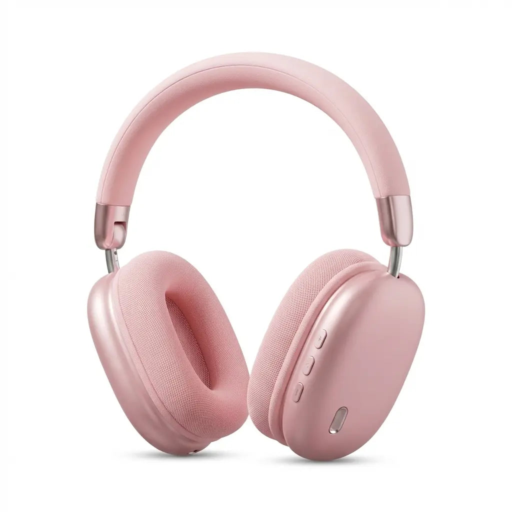 Petit Bits Wireless Over-Ear Bluetooth 5.3 Headphones - Foldable Ergonomic Electronic Headset with 40Mm Deep Bass, 8H Playtime, Low Latency, Volume Control - Wireless Over-Ear Headphones Accessory