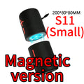 Cyboris Magnetic/Twist Portable Bluetooth Speaker with Subwoofer 20W/40W 2-In-1 Bluetooth Speaker Modern Style Bluetooth 5.3 Connection Use It While Traveling. a Must-Have for Music Lovers Who Want to Catch up on TV Dramas. Audio Black Summervibes